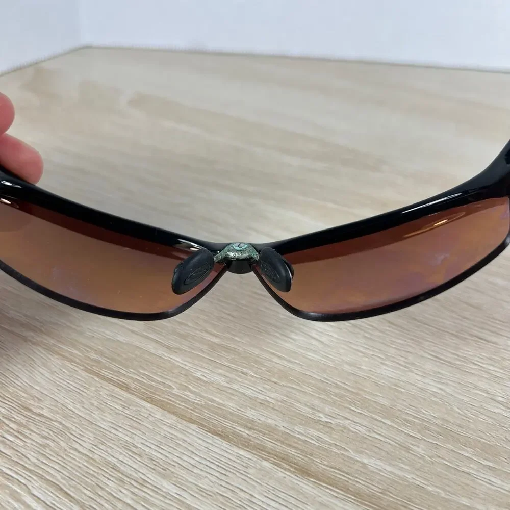 Rudy Project Hyde SN 93 37 42 Sunglasses Red Tinted Lenses Black Made in Italy